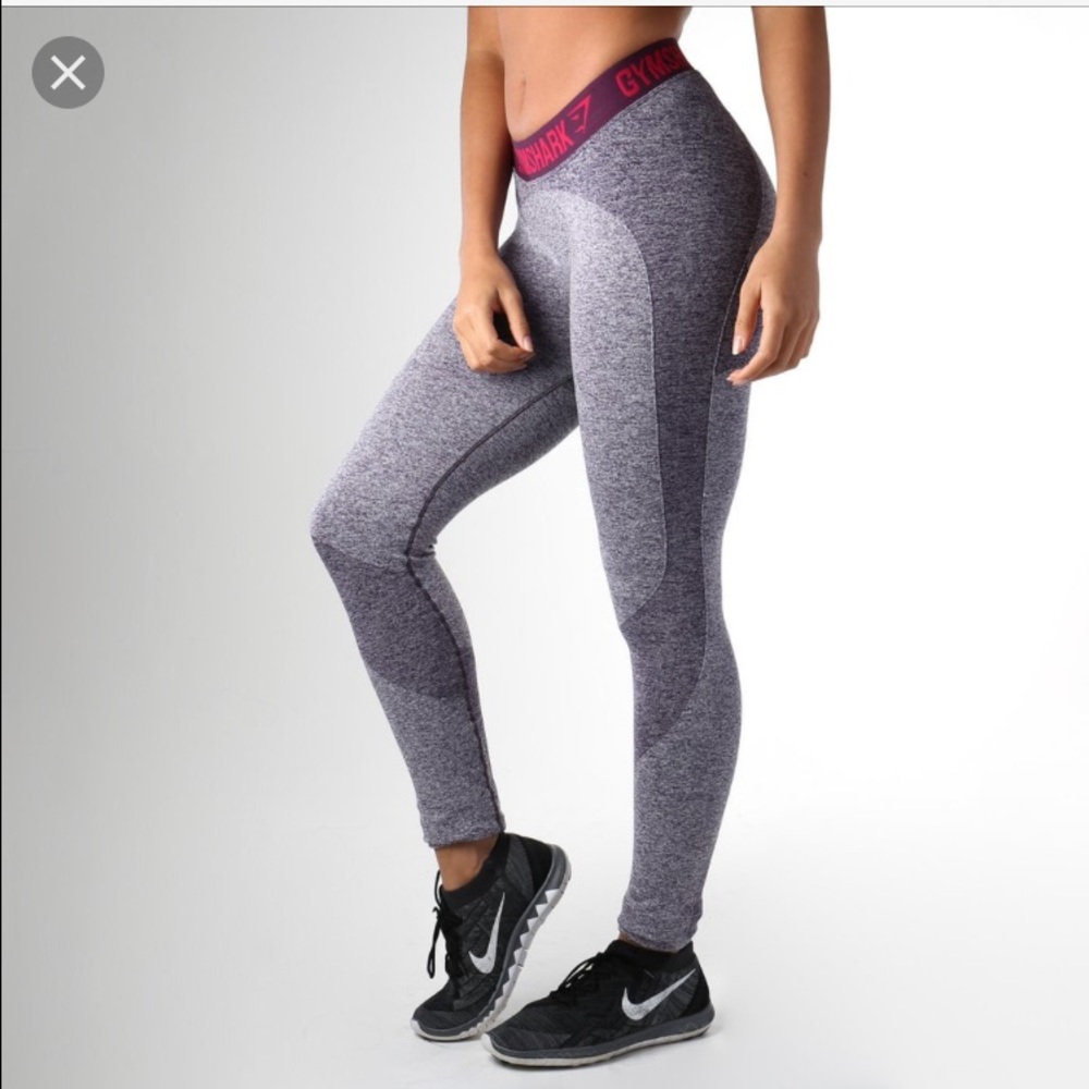Gymshark XS plum flex leggings