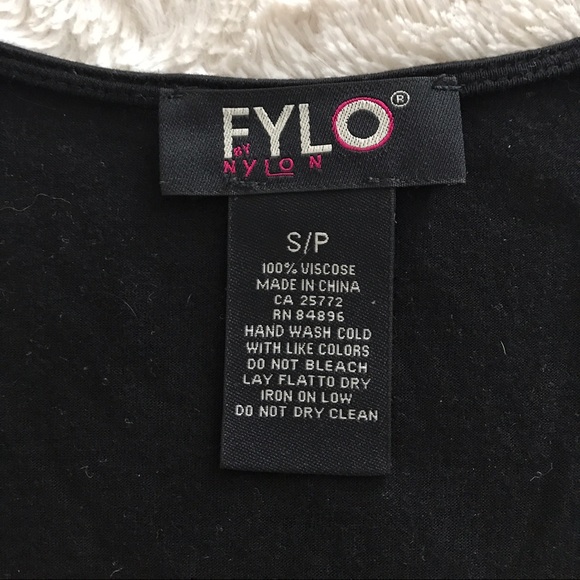 Beautiful black blouse with sequins - Picture 3 of 4