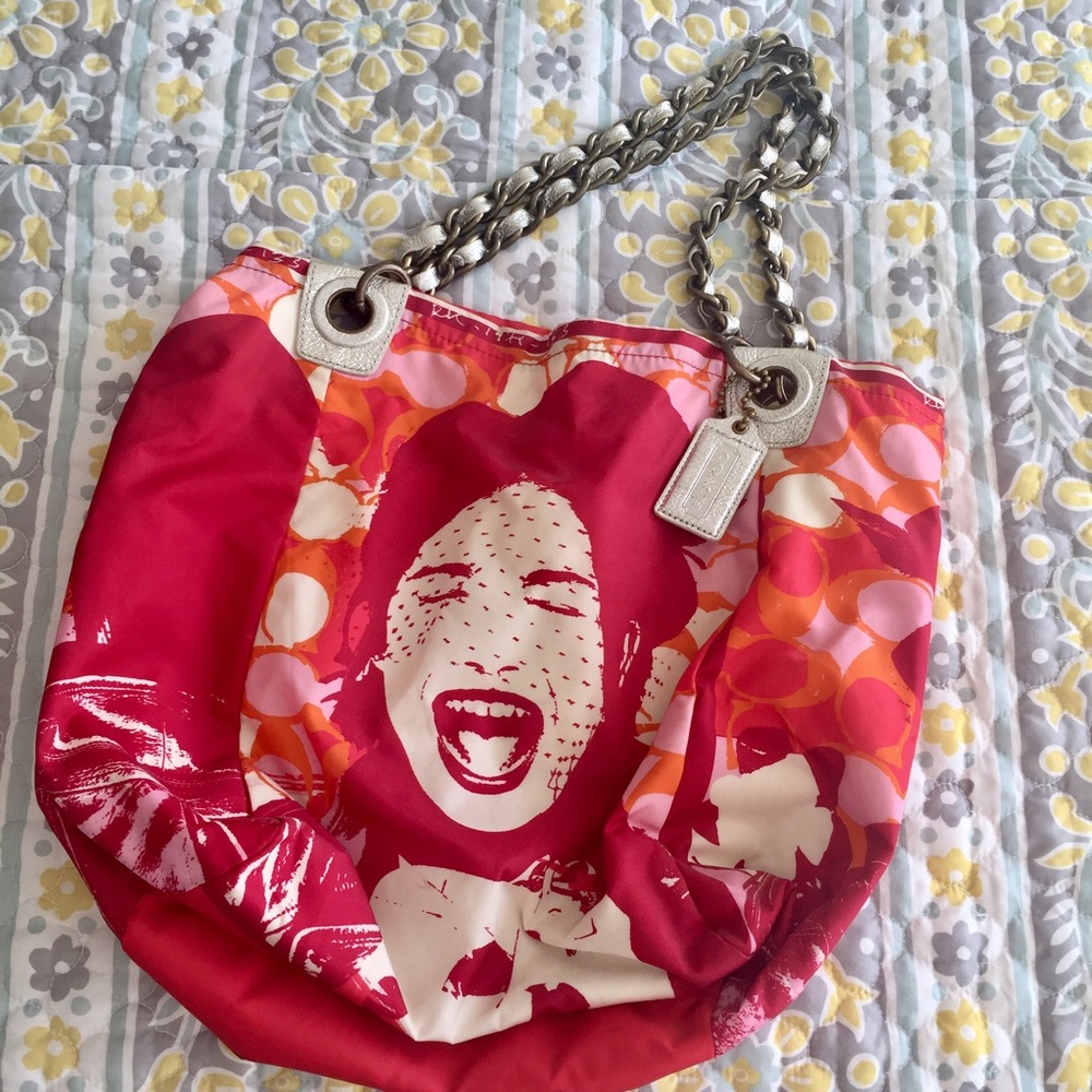 Coach Fabric Tote Bag
