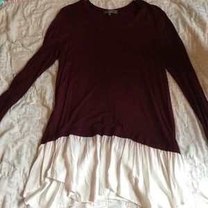 Long sleeve blouse