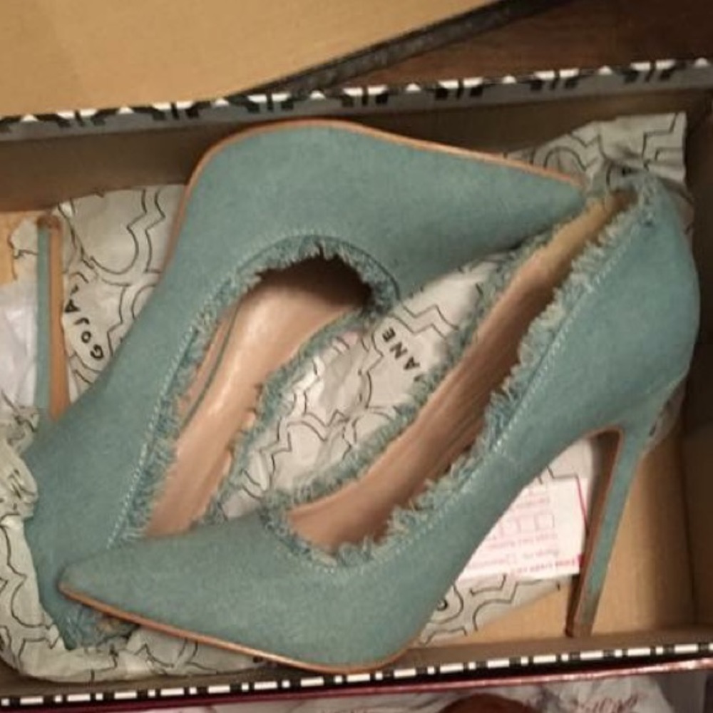 Denim Pumps 8 1/2
