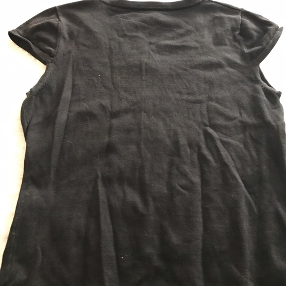 Beautiful black blouse 👚 with different stones - Picture 3 of 4