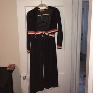 Juicy Couture sweatshirt and pant set