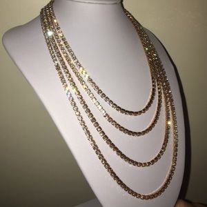 Lulu's Multilayer Gold Necklace