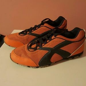 Aiwa Men's Orange Sneakers 11