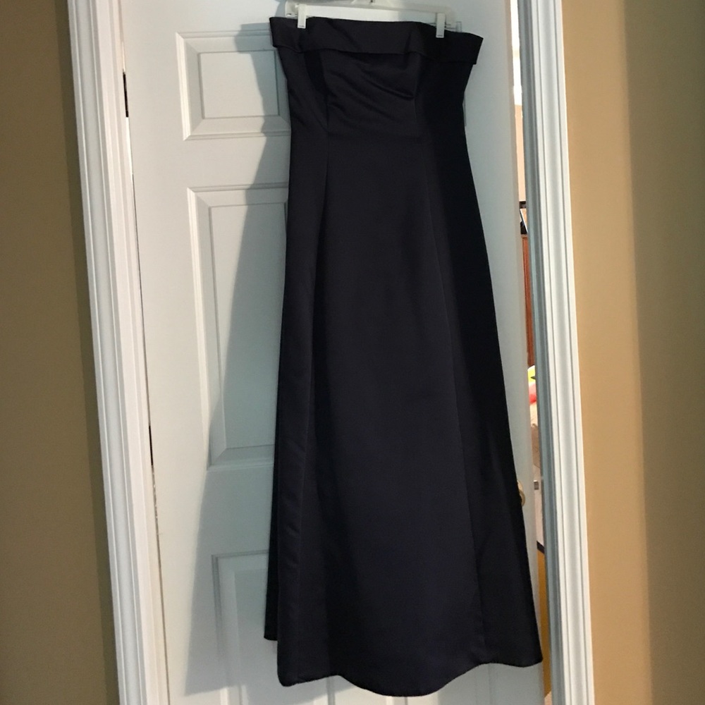 True Navy Blue Ball Gown