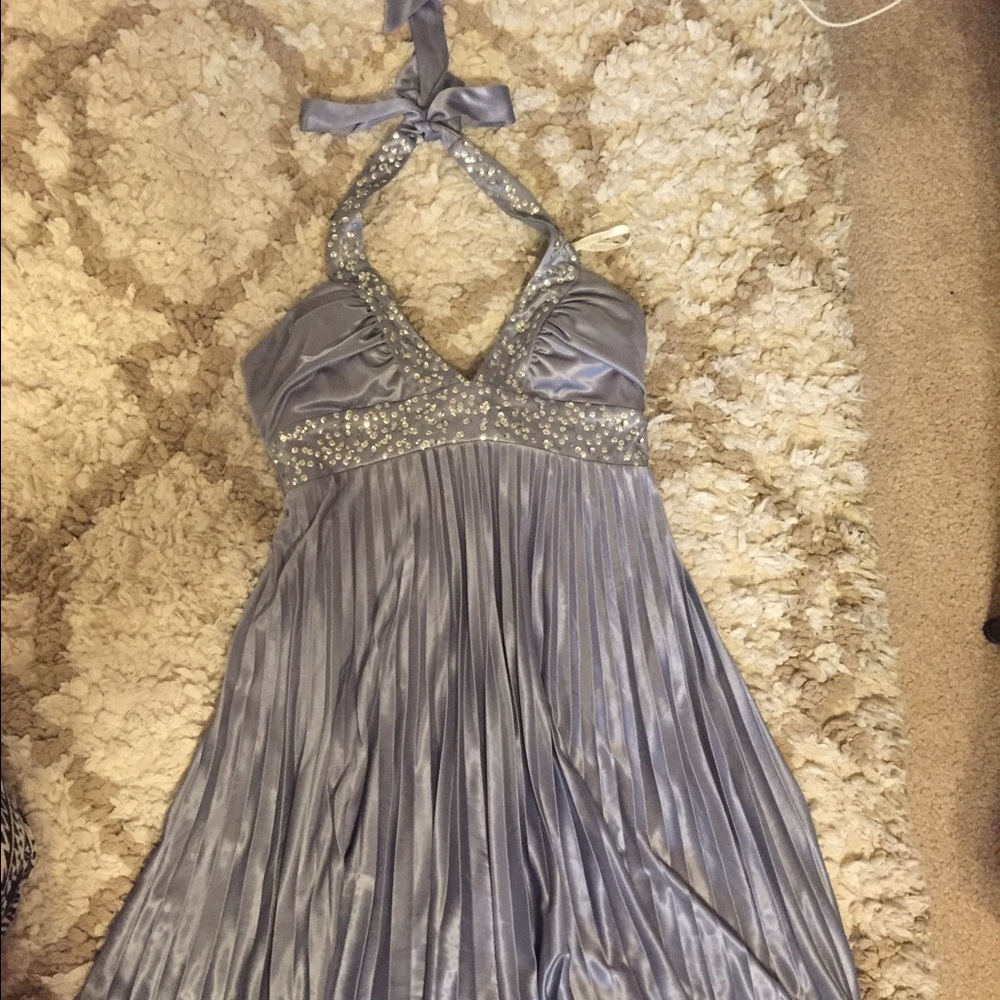 Silver Formal/Prom Dress