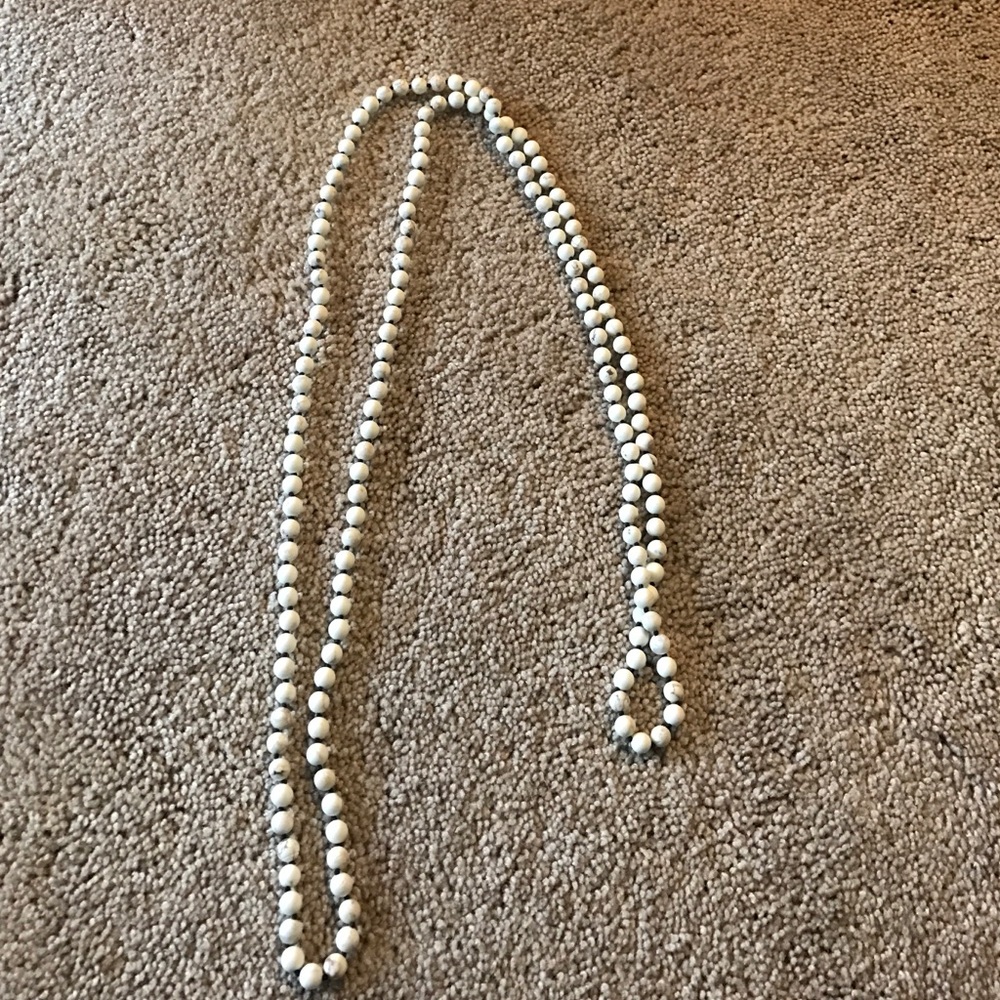 beaded necklace