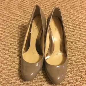 Tan Calvin Klein Heels