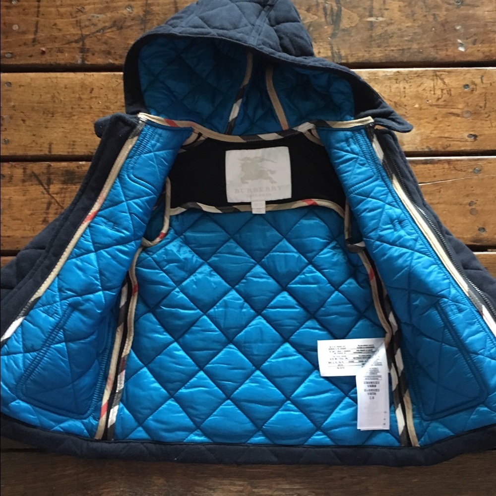 💥SOLD💥Burberry toddler boy quilted coat - Picture 3 of 8