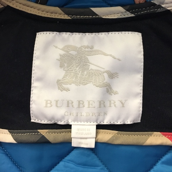 💥SOLD💥Burberry toddler boy quilted coat - Picture 6 of 8