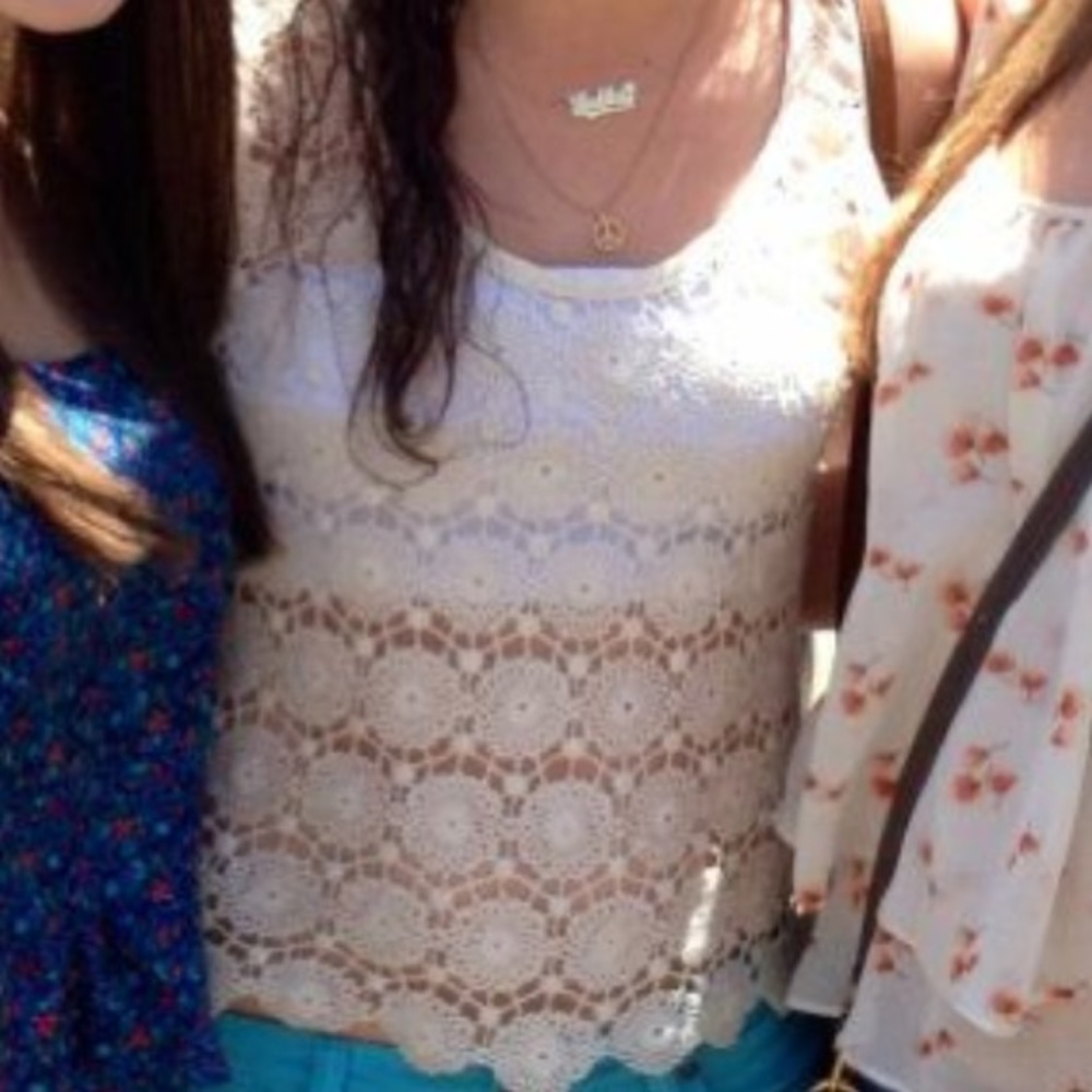 Crochet tank top