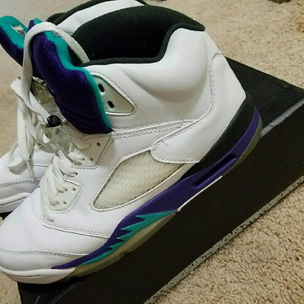 Jordan grape 5s