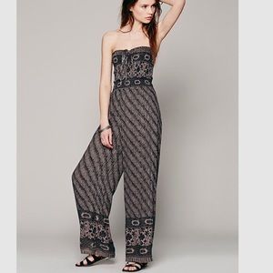 FREE PEOPLE flare pant romper