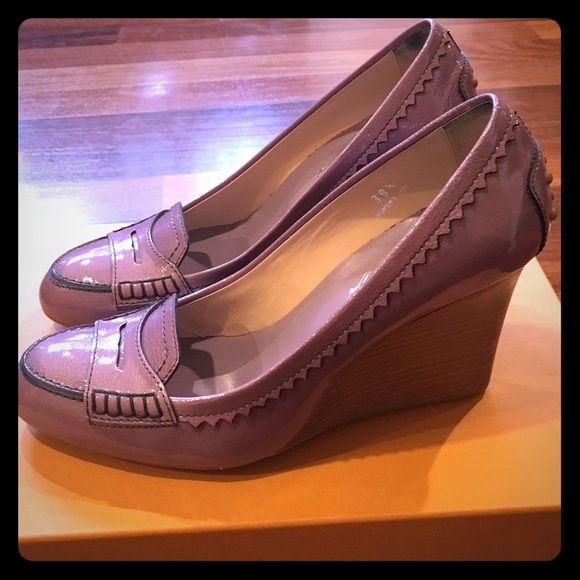 Tod's Shoes - Tod's wedge pump shoes
