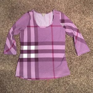 Burberry Brit like new 3/4 sleeve shirt