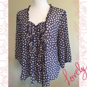 Patterned blouse