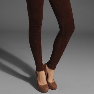 Calvin Klein Sueded Brown Legging
