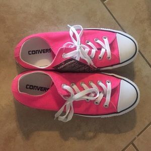 Neon Pink Converse Brand New