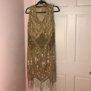 Flapper inspired sweet 16 dress