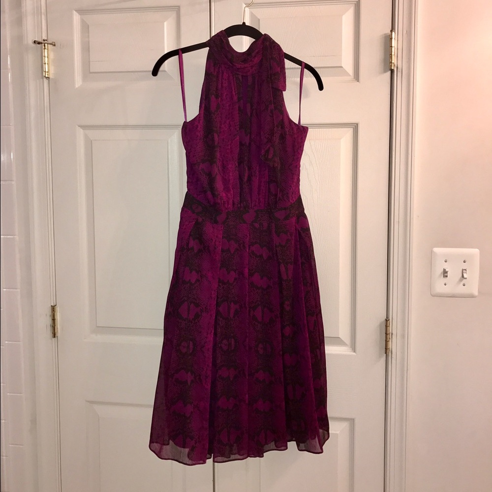 White House Black Market halter dress Size 4