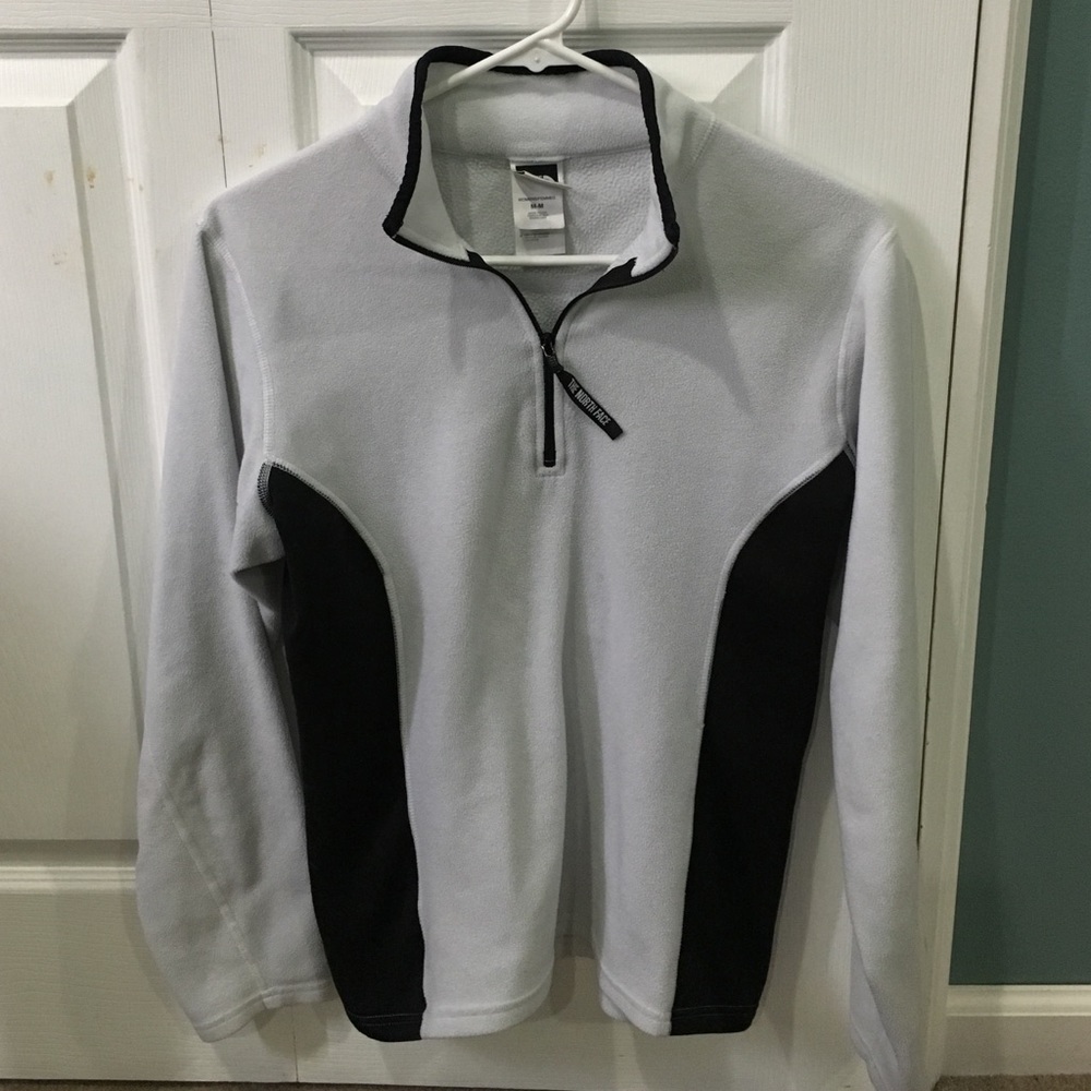 The North Face quarter zip fleece jacket