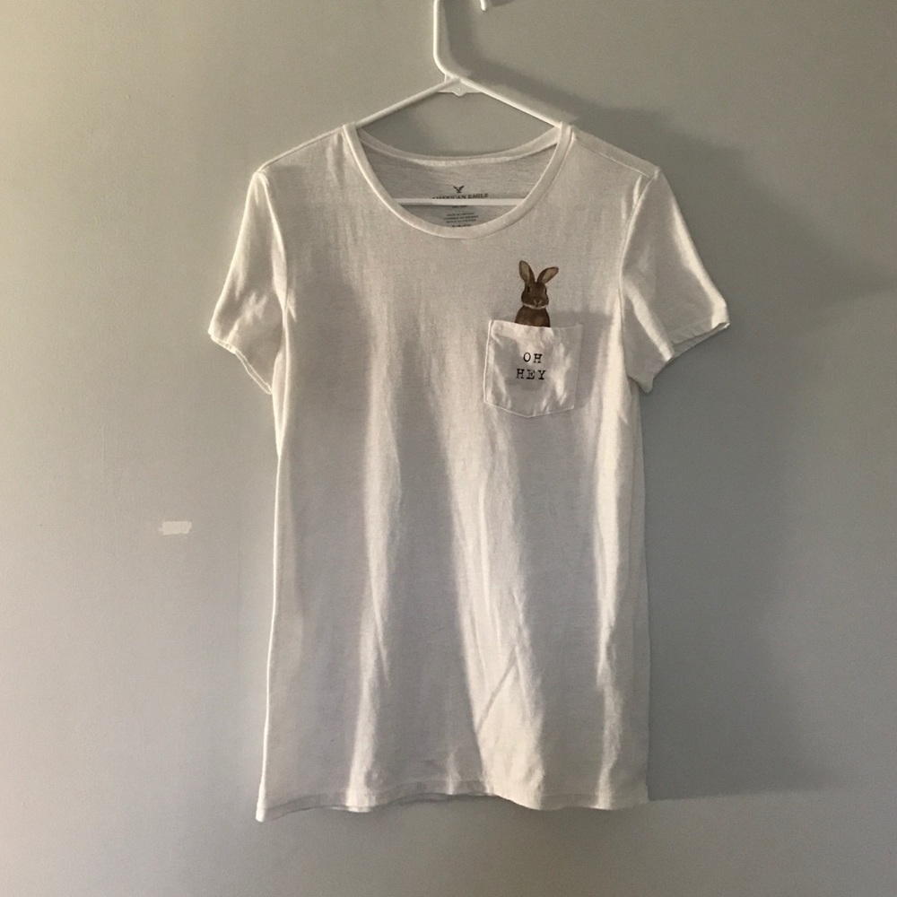 American eagle bunny tee shirt