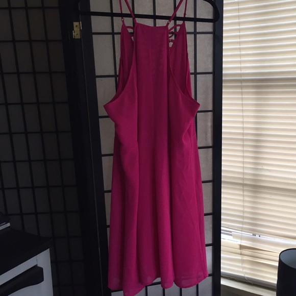 SOLD Forver 21 Plus Lace Up Skater Dress - Picture 4 of 4