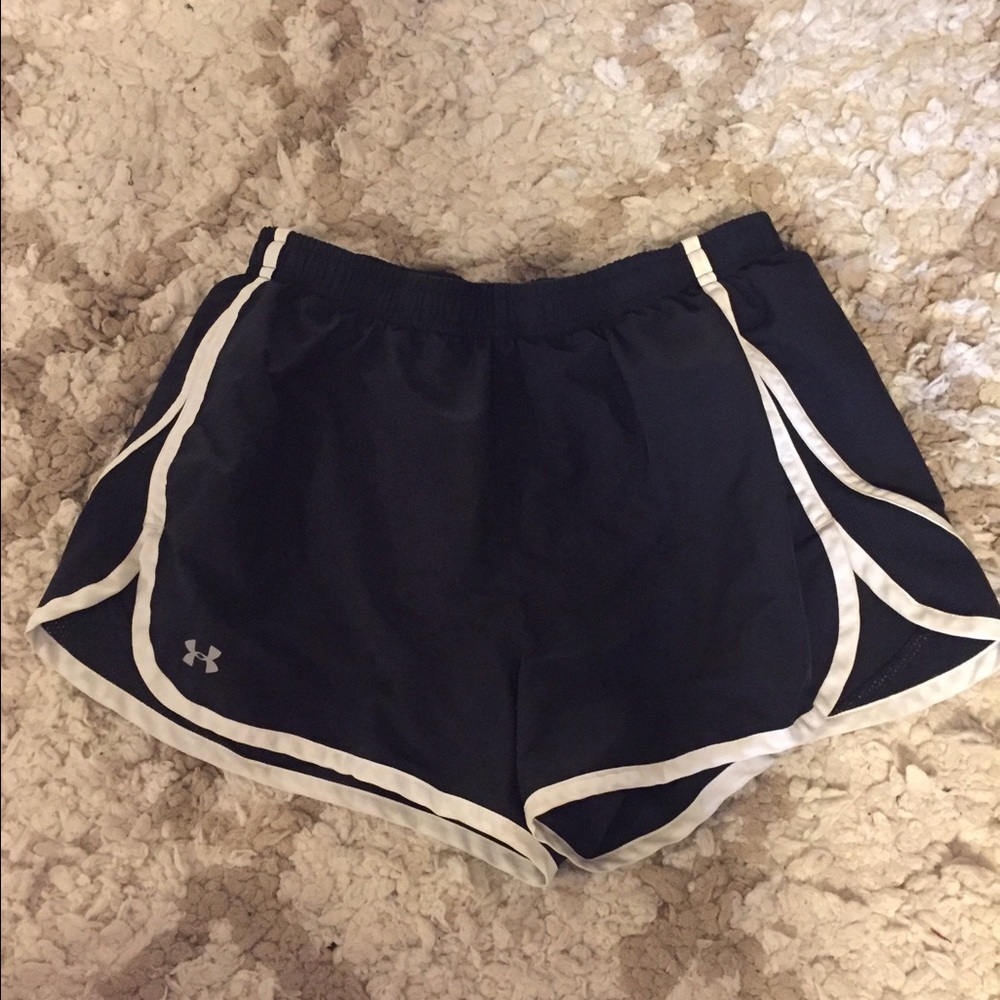 Black Under Armour athletic shorts
