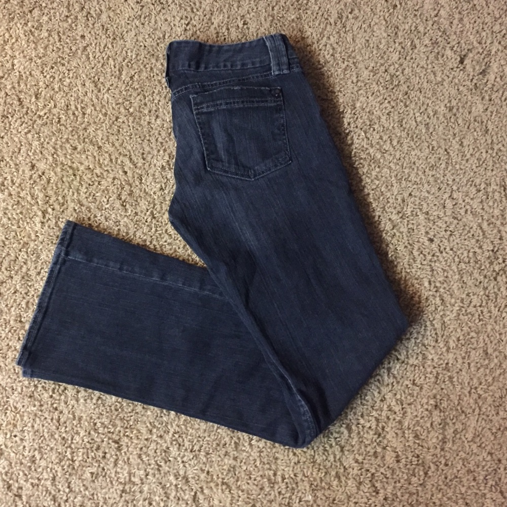 GAP ultra low rise bootcut jeans