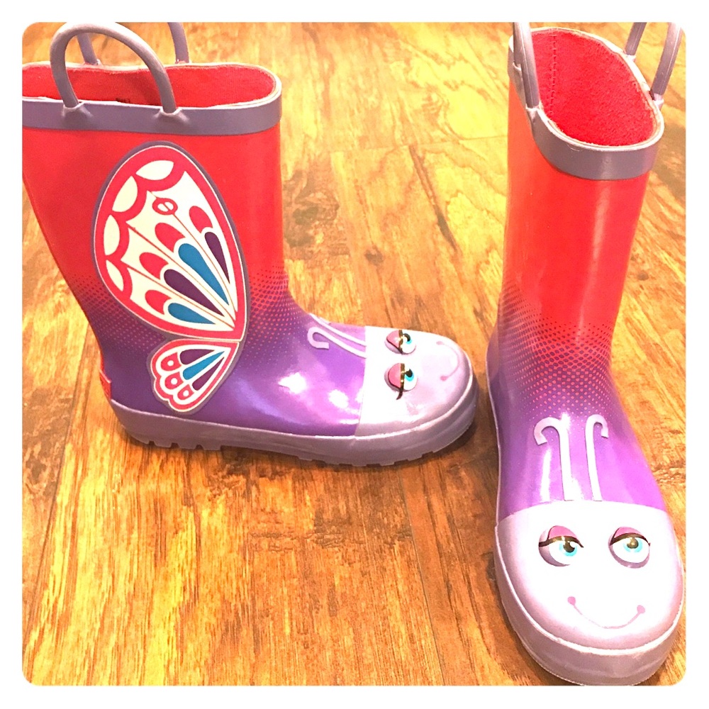 Girls rain boots