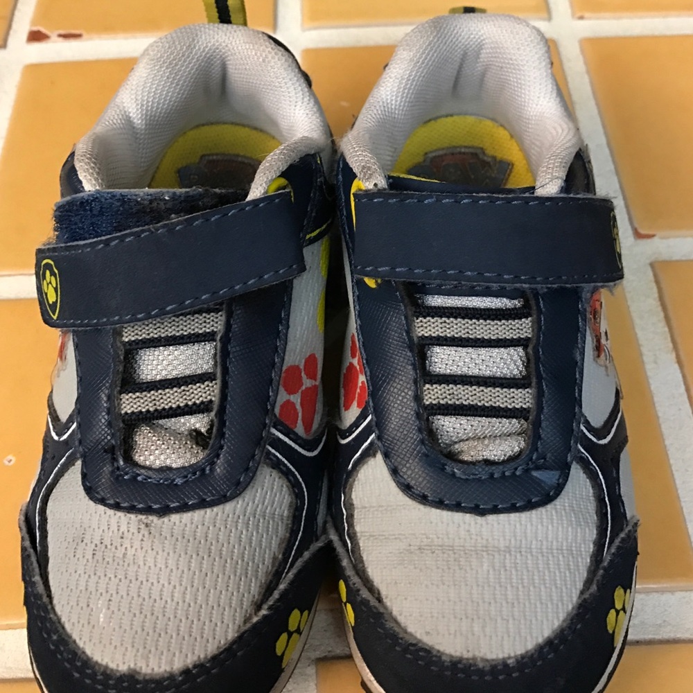 Paw Patrol Light Up Velcro Toddler Sneakers 8M