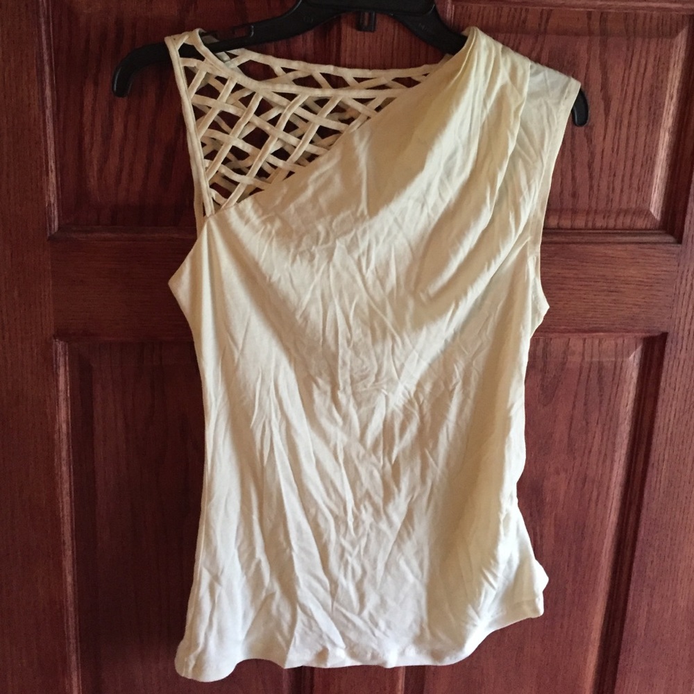 Asymmetrical Sleeveless Top
