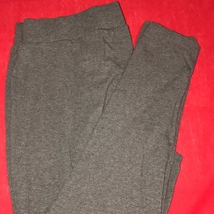 NWOT Gray premium torrid leggings