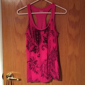 Express Hot Pink Tank