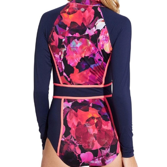 Athleta Red Mystique 1Piece Rashguard NWT & Pre❤️ - Picture 3 of 4