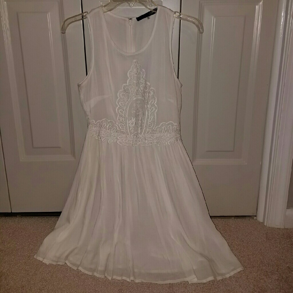 White dress