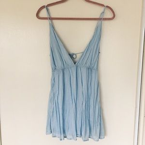 Tobi light blue gladiator summer dress