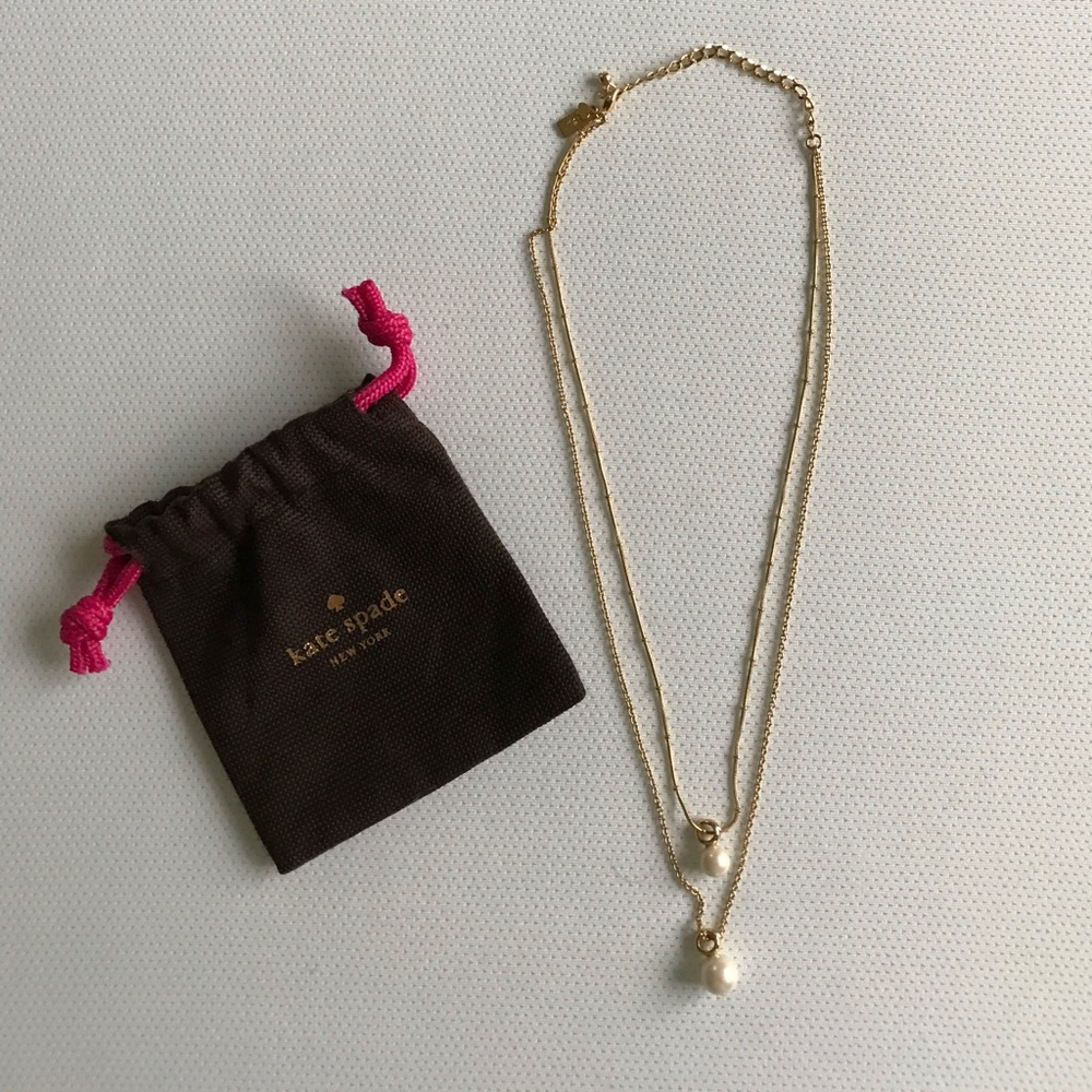 Kate Spade Multi-chain Pearl Necklace