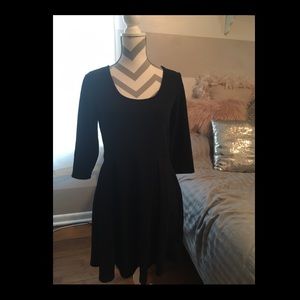 NWT Long sleeve Black Pleased Dress XL
