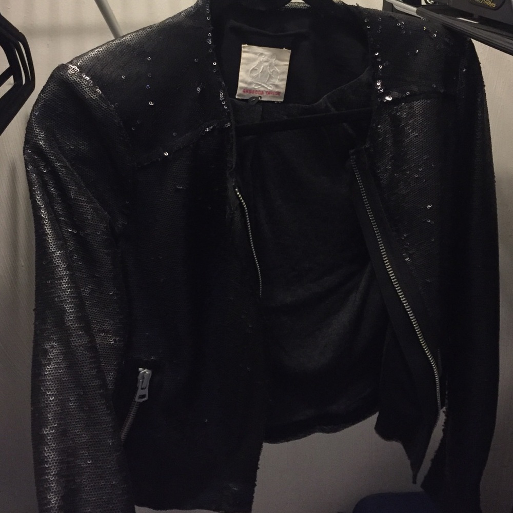 Rebecca Taylor sequin jacket - size 4
