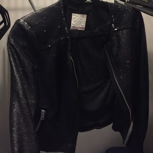 Rebecca Taylor sequin jacket - size 4