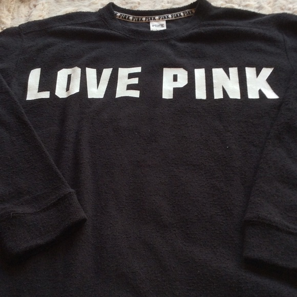PINK Victoria's Secret Tops - PINK French Terry Sweatshirt