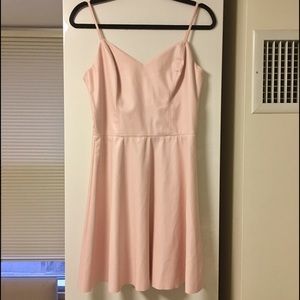 NWT Pink Faux Leather Dress