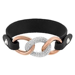 SWAROVSKI Bound Leather Bracelet
