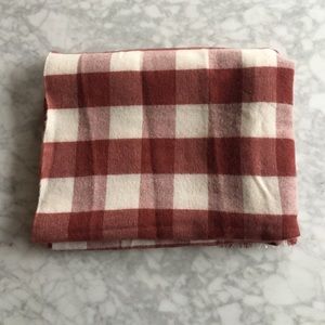 Gap plaid wool scarf