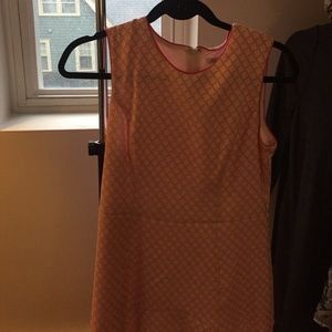 Pink jacquard patterned Shoshanna Dress - size 6