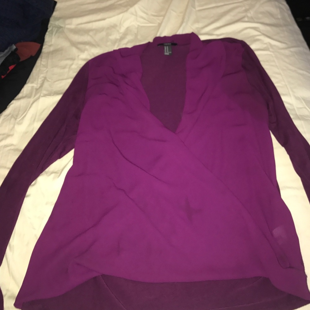 Sexy purple tee