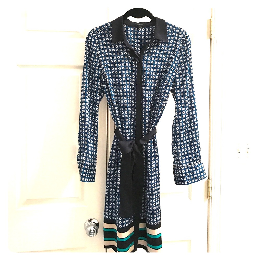 Ann Taylor shirt dress S