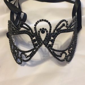 Bebe Black Masquerade Mask